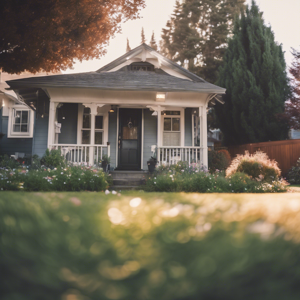 Cottage Front Yard in Fremont