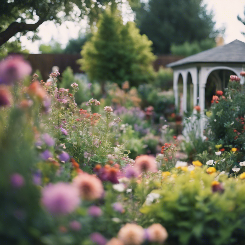 Cottage garden in Frisco