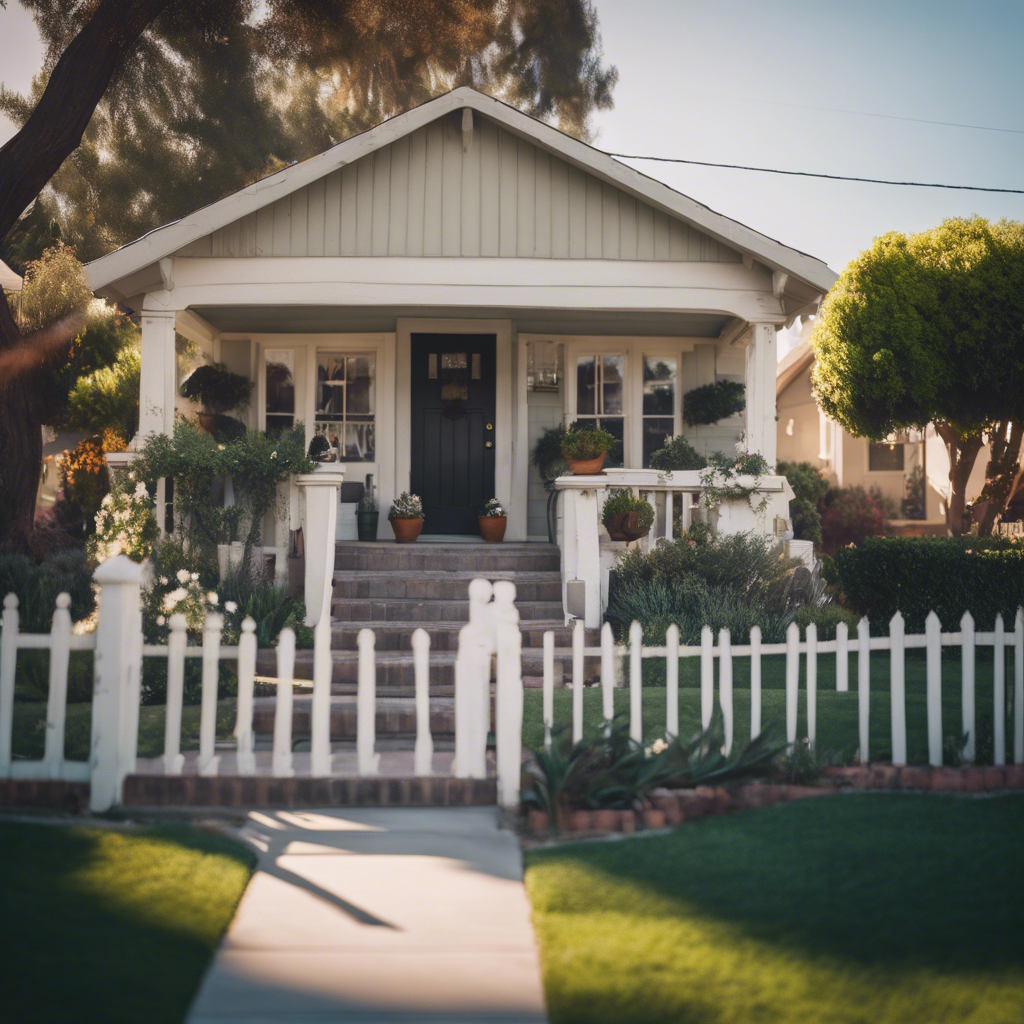 Cottage Front Yard in Fullerton