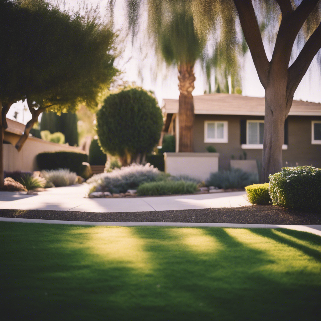 Modern Front Yard in Fullerton