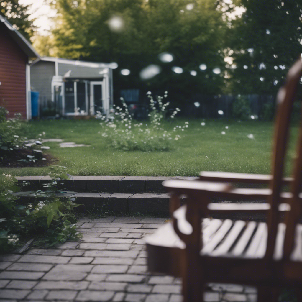 Modern Back Yard in Gary