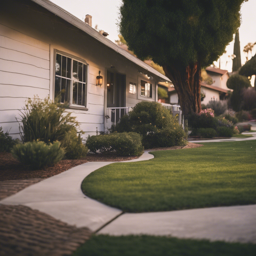 Cottage Front Yard in Glendora