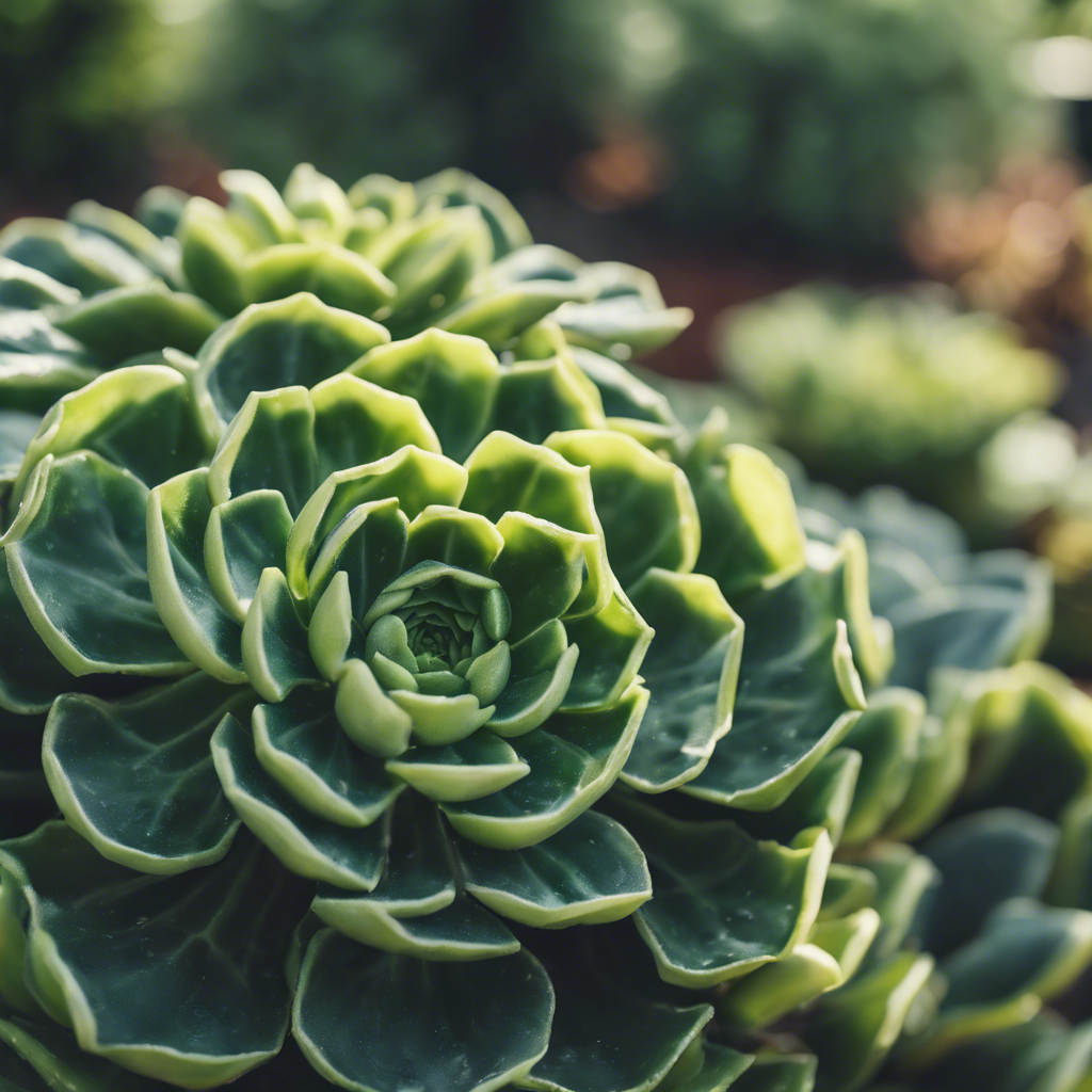 Green Aeonium (Aeonium arboreum)