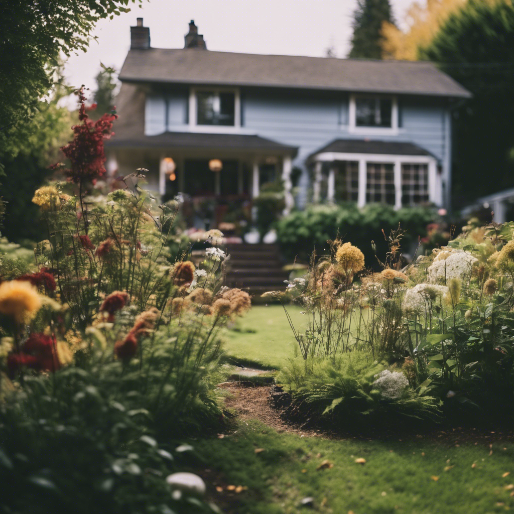 Cottage Back Yard in Gresham