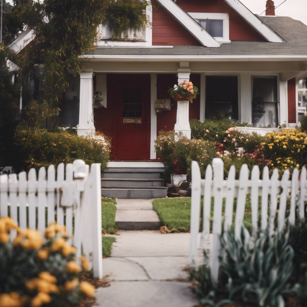 Cottage Front Yard in Hawthorne