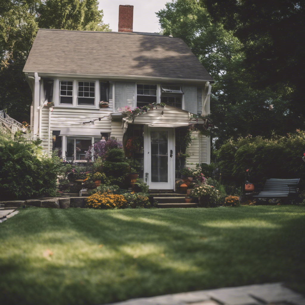 Cottage Back Yard in Hempstead