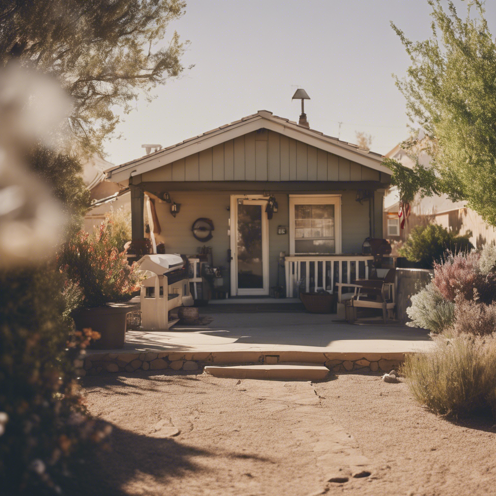 Cottage Back Yard in Hesperia