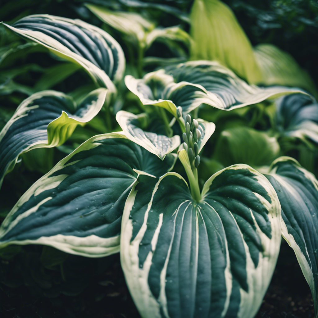 Hosta (Hosta sieboldiana)