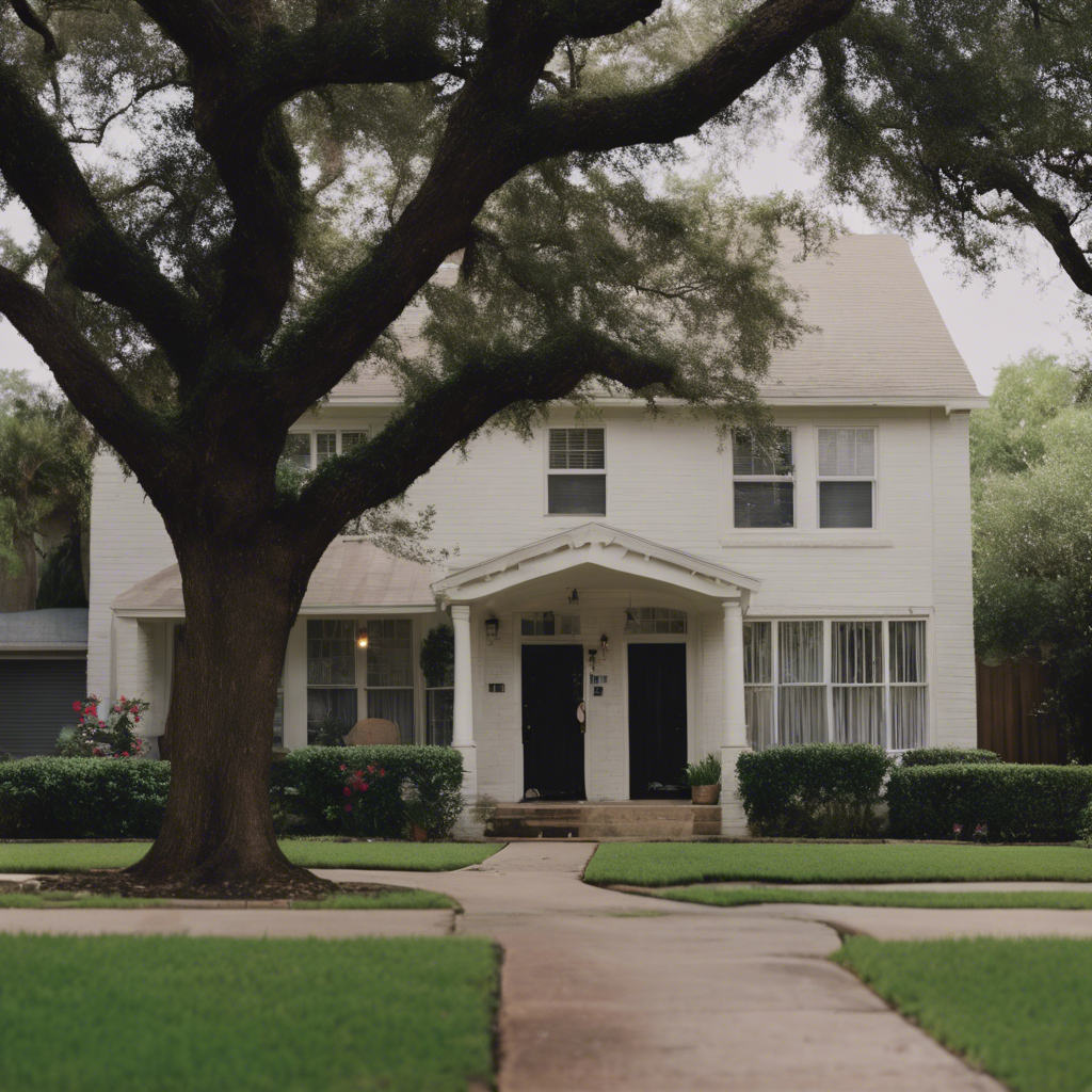 English Front Yard in Houston