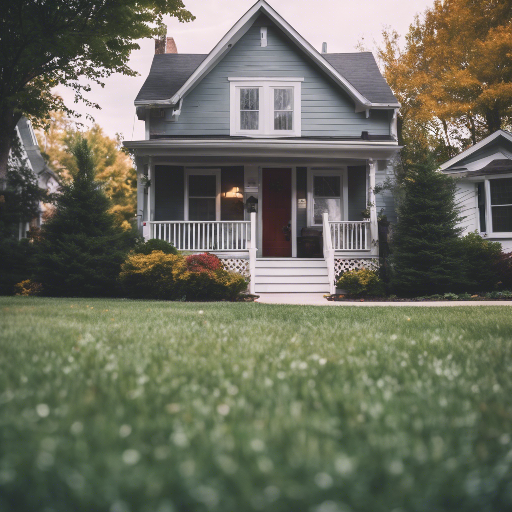 Cottage Front Yard in Indianapolis