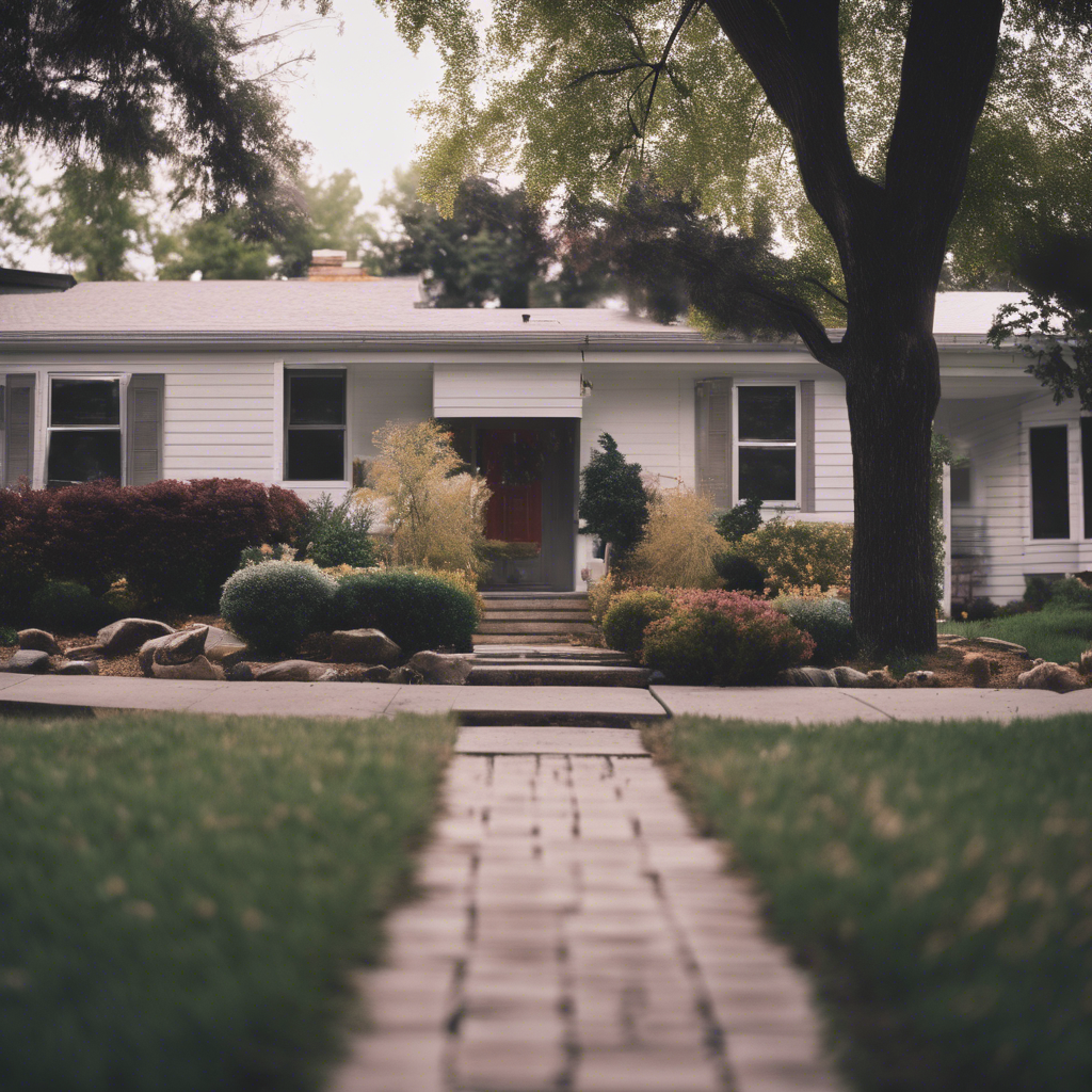 Modern Front Yard in Jackson