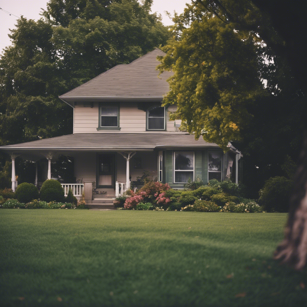Cottage front yard in Kokomo