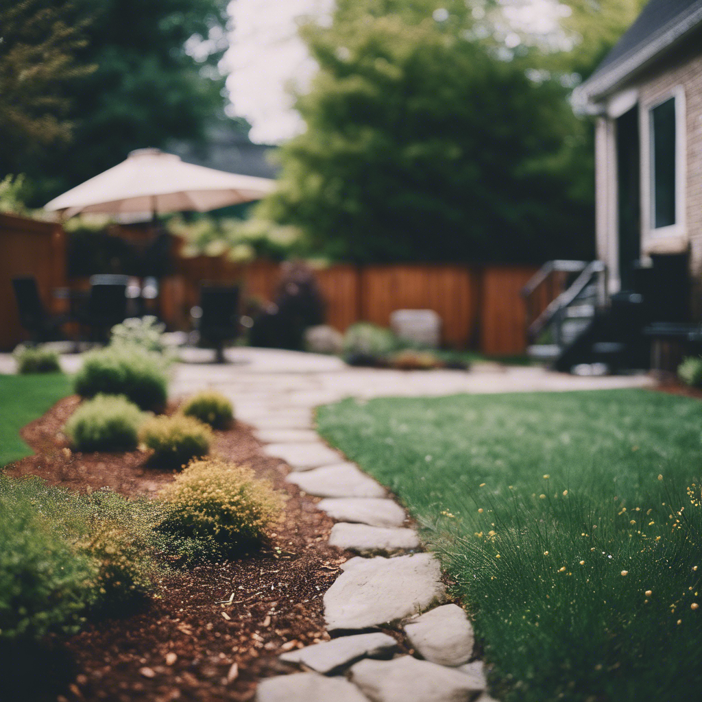 Modern Back Yard in Lancaster