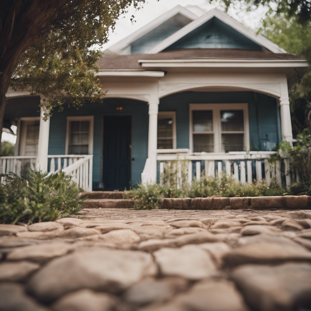 Cottage Back Yard in Laredo