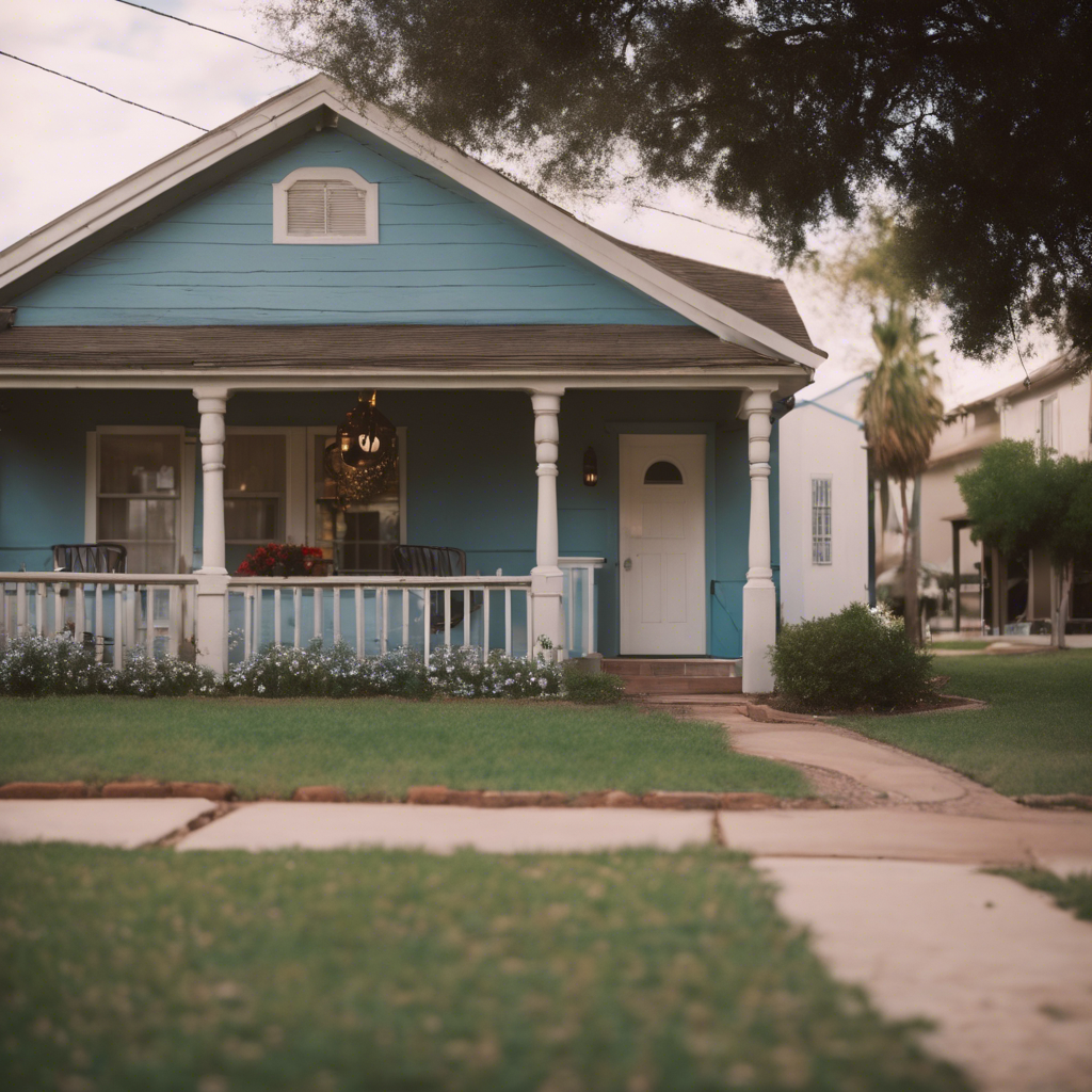 Cottage Front Yard in Laredo