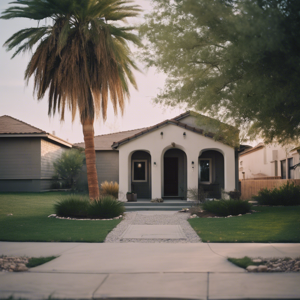 Modern Front Yard in Laredo