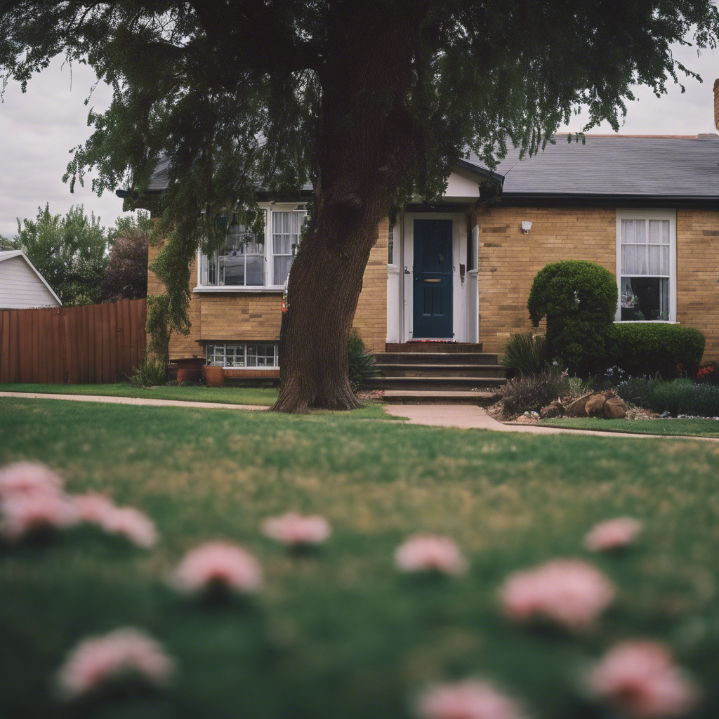 English Front Yard in Lawton