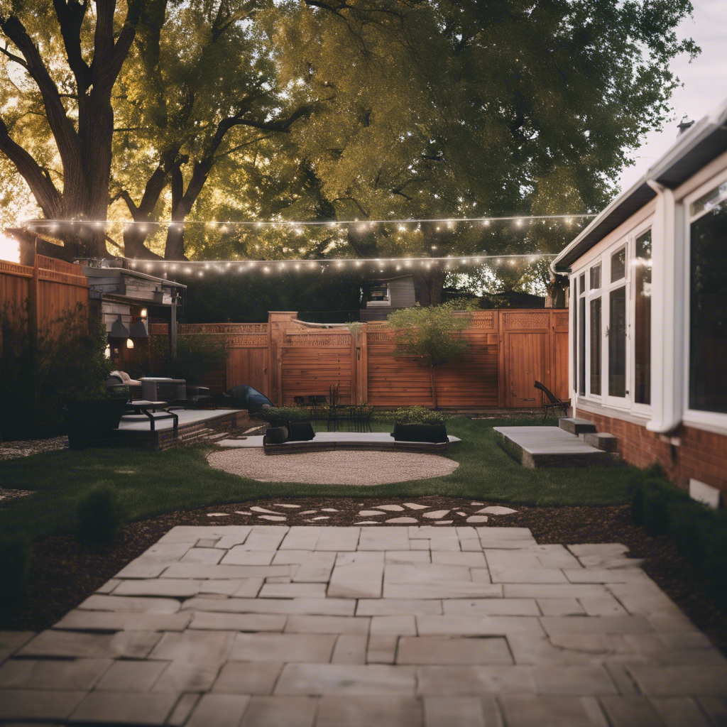 Modern Backyard in Lincoln