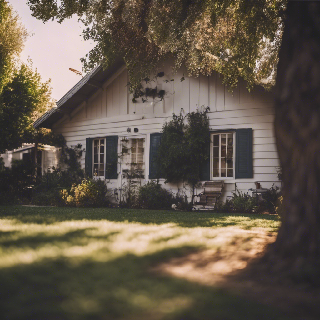 Cottage Back Yard in Lodi