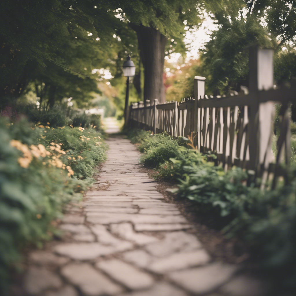 Cottage path in Lorain