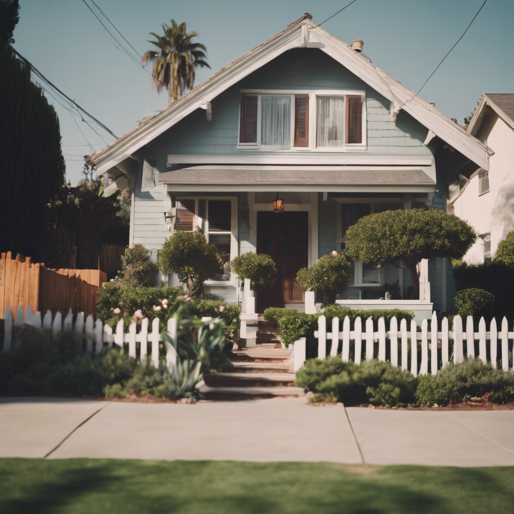 Cottage Front Yard in Los Angeles