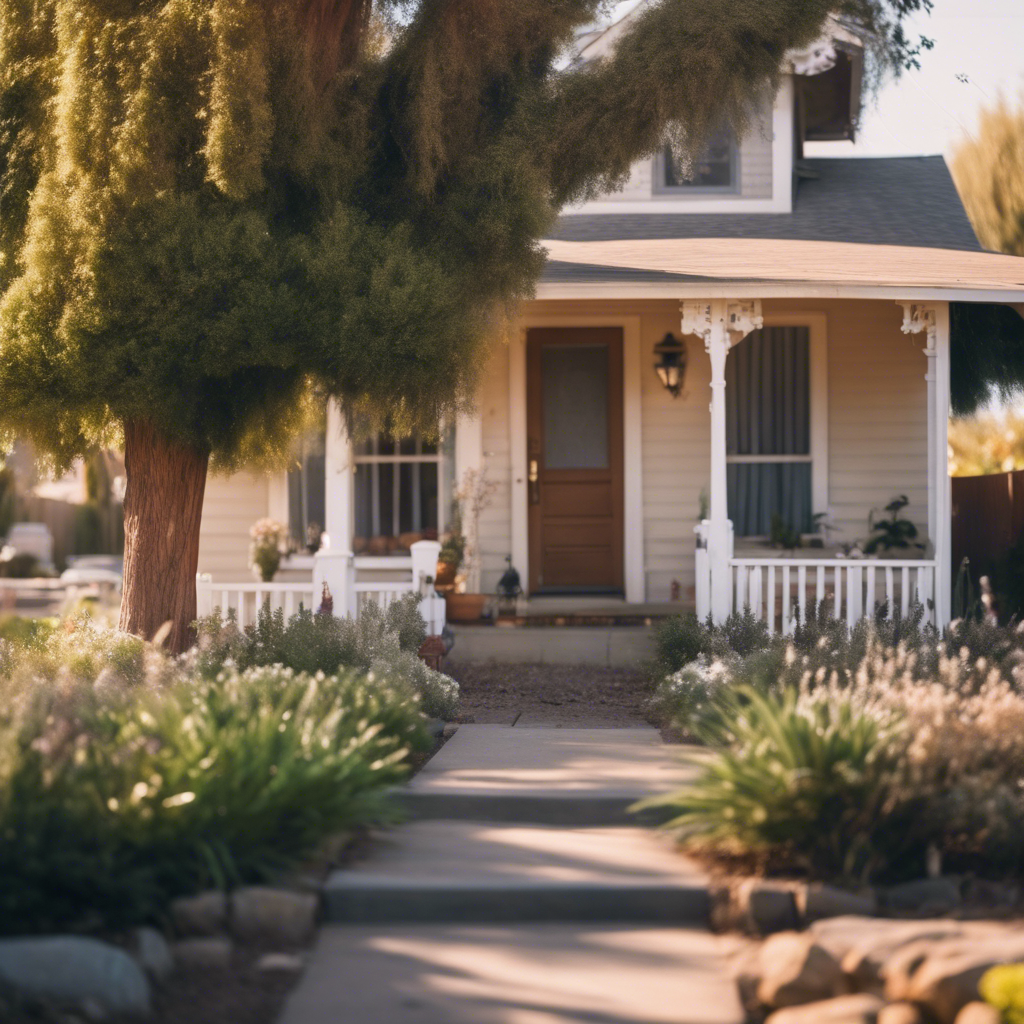 Cottage front yard in Madera