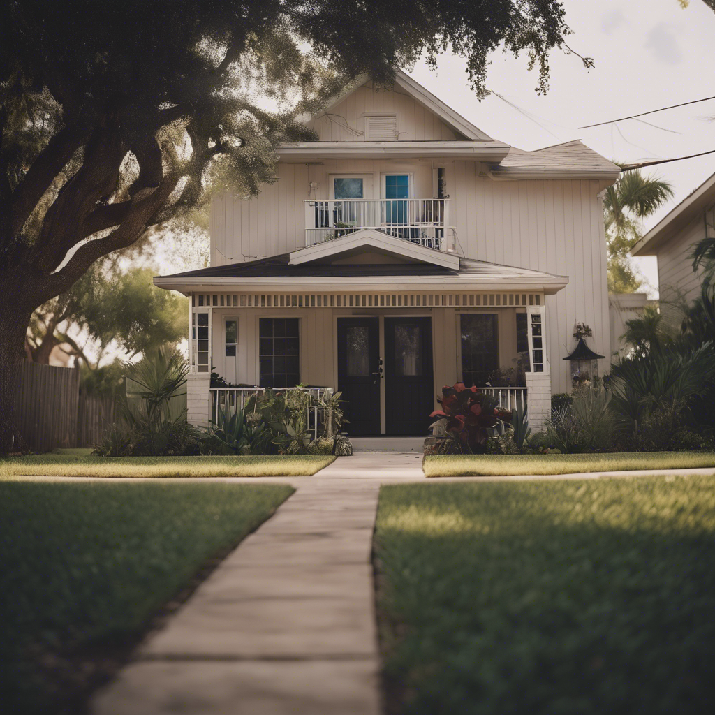 Cottage Front Yard in McAllen