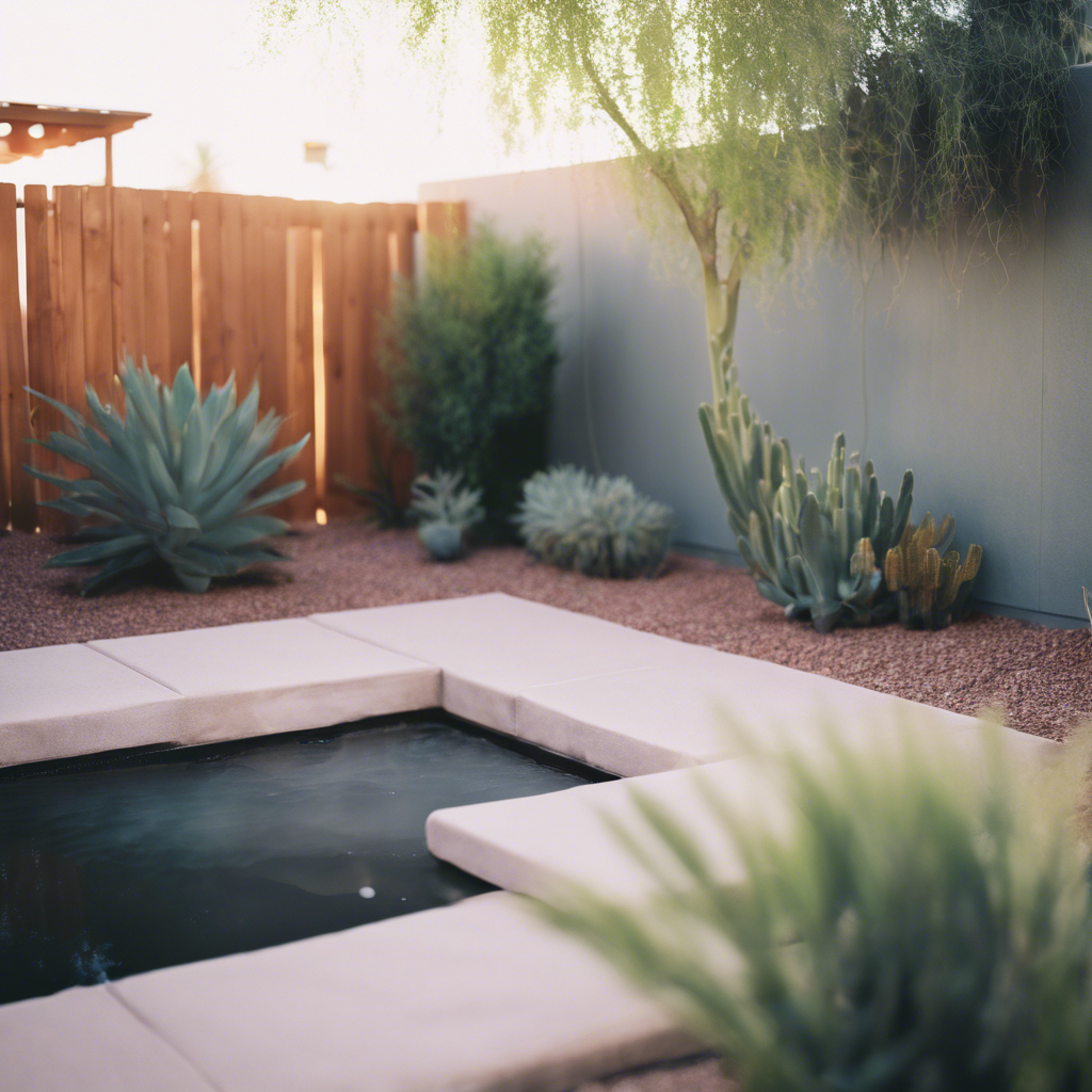 Modern Back Yard in Mesa