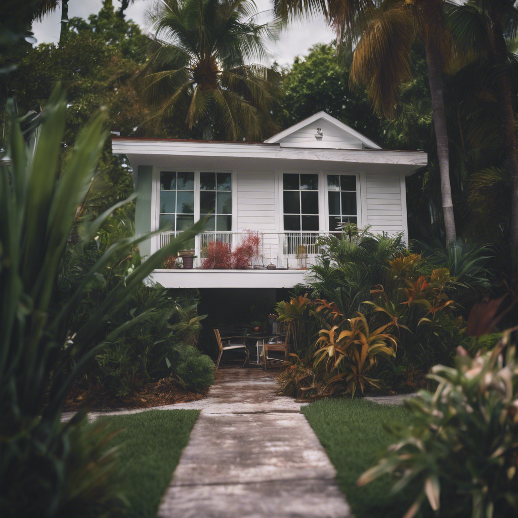 Cottage Back Yard in Miami