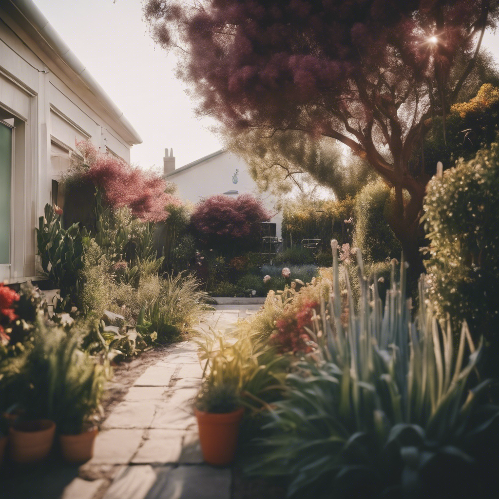Modern Garden in Mission