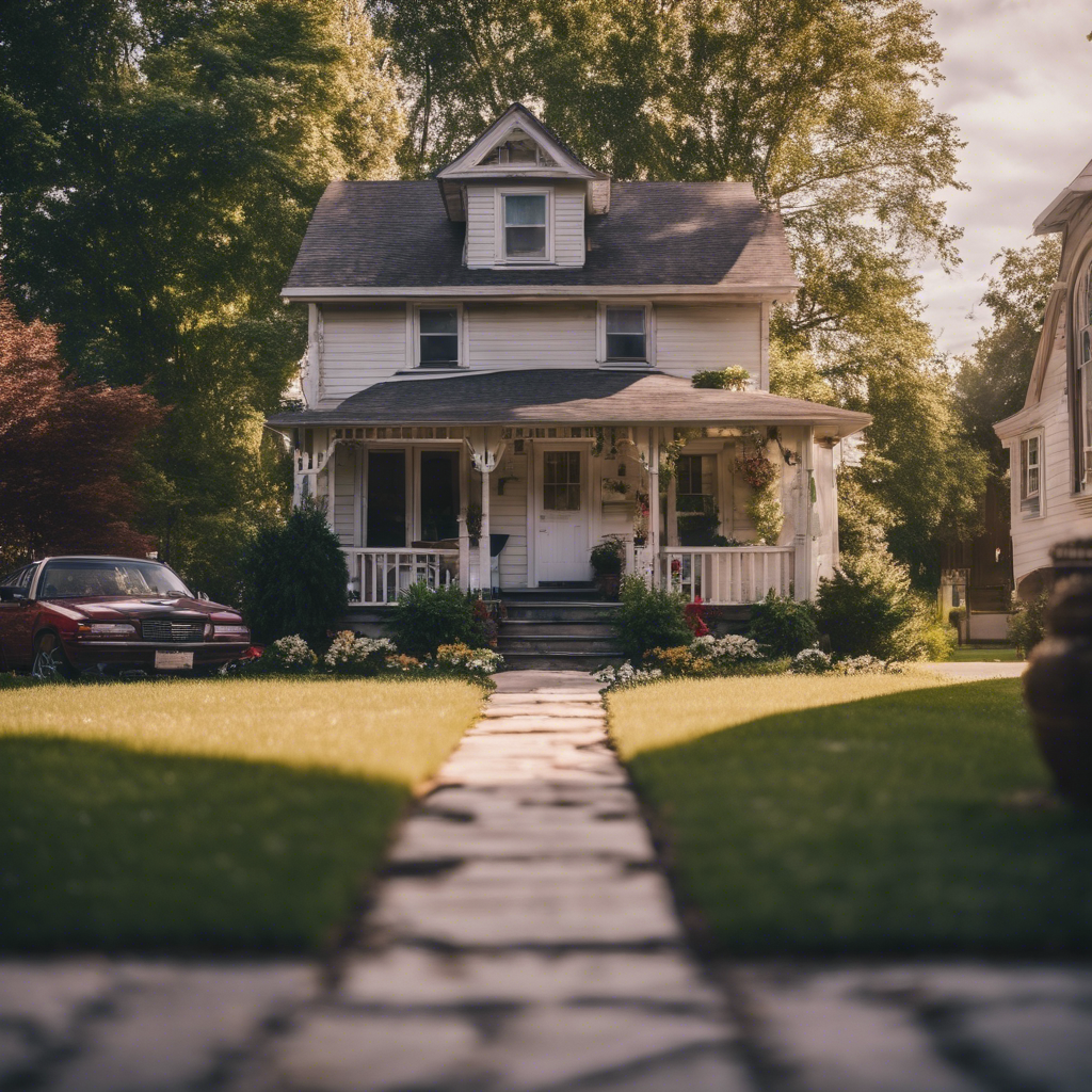 Cottage front yard in Moline