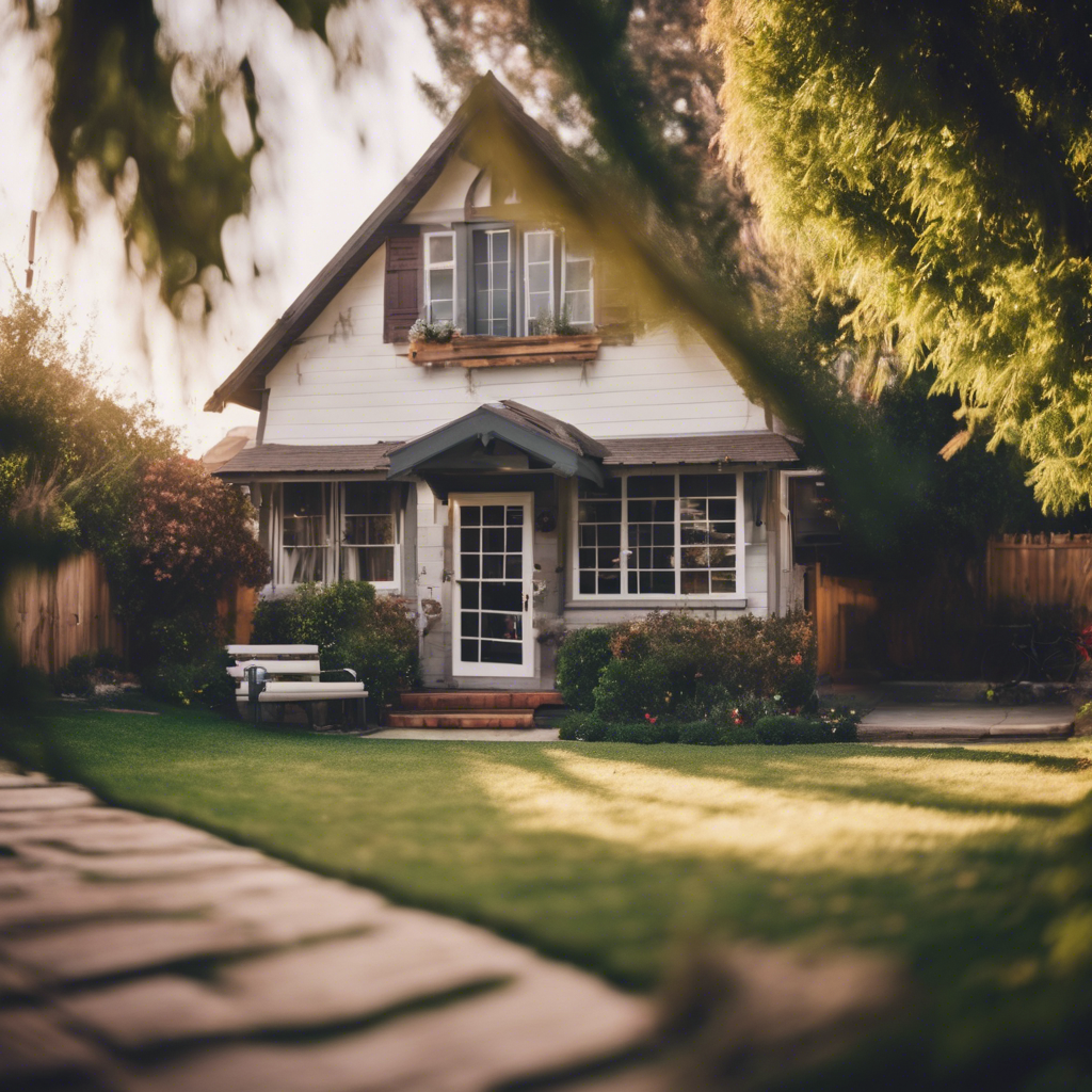 Cottage Back Yard in Montebello
