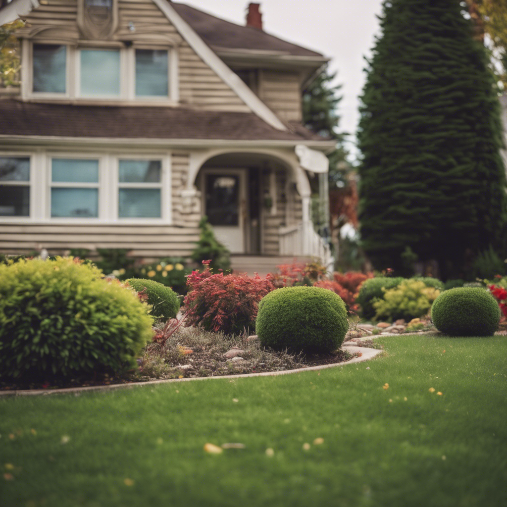 English Front Yard in Mount Prospect