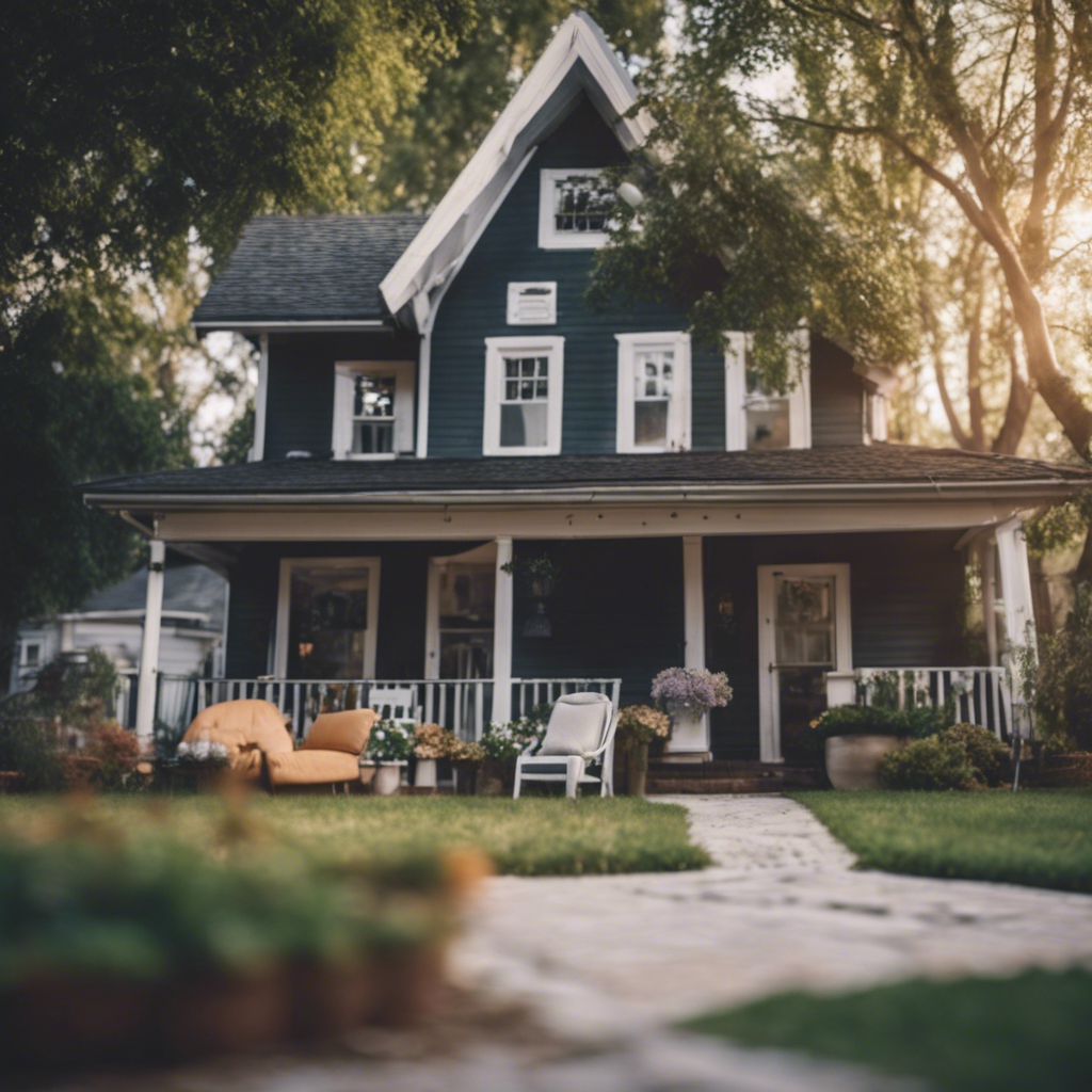 Cottage Backyard in Normal