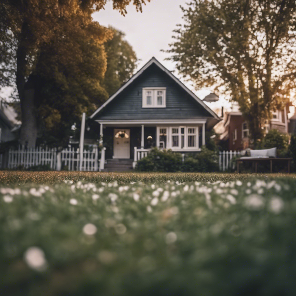 Cottage Front Yard in Normal