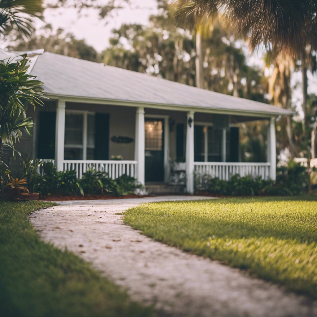 Cottage Back Yard in North Port