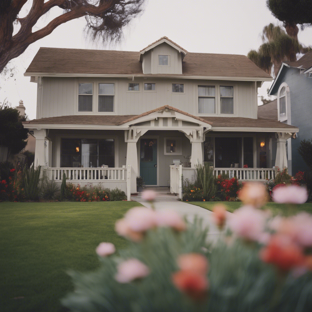 Cottage front yard in Oxnard