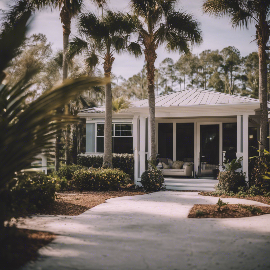 Modern Backyard in Palm Coast