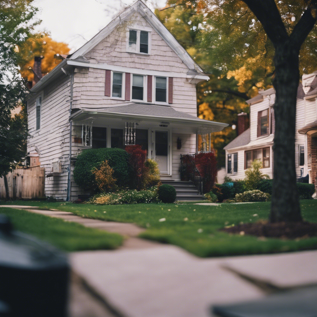 Modern Front Yard in Passaic
