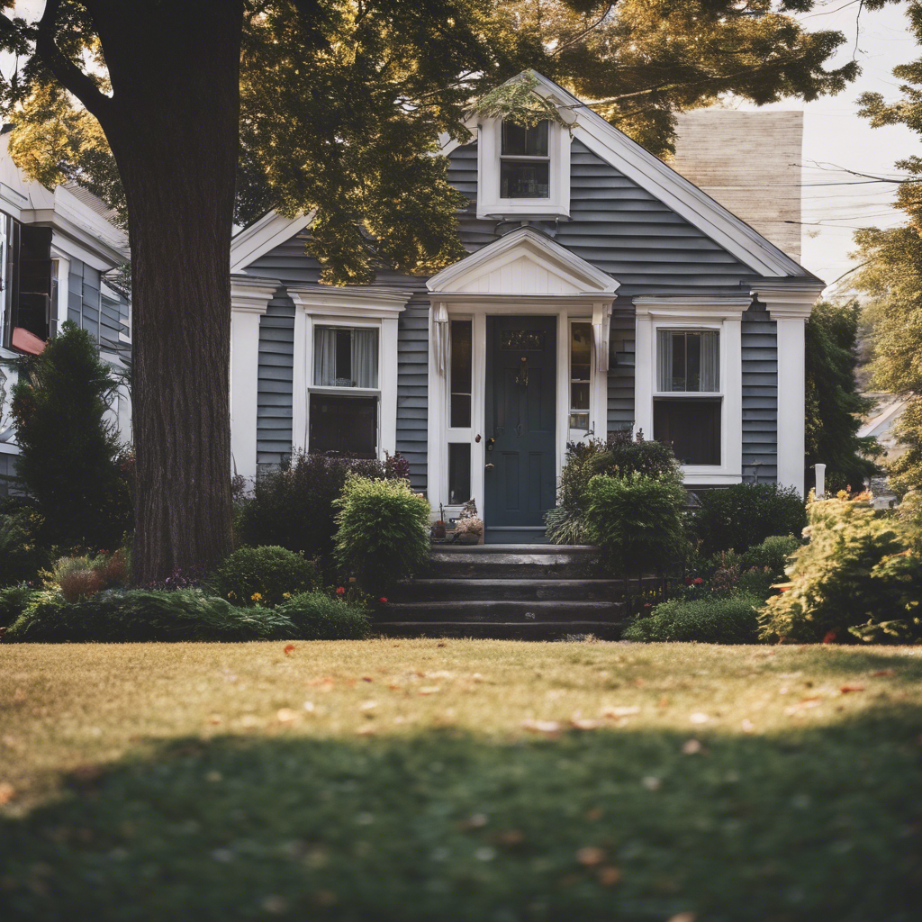 Cottage front yard in Peabody