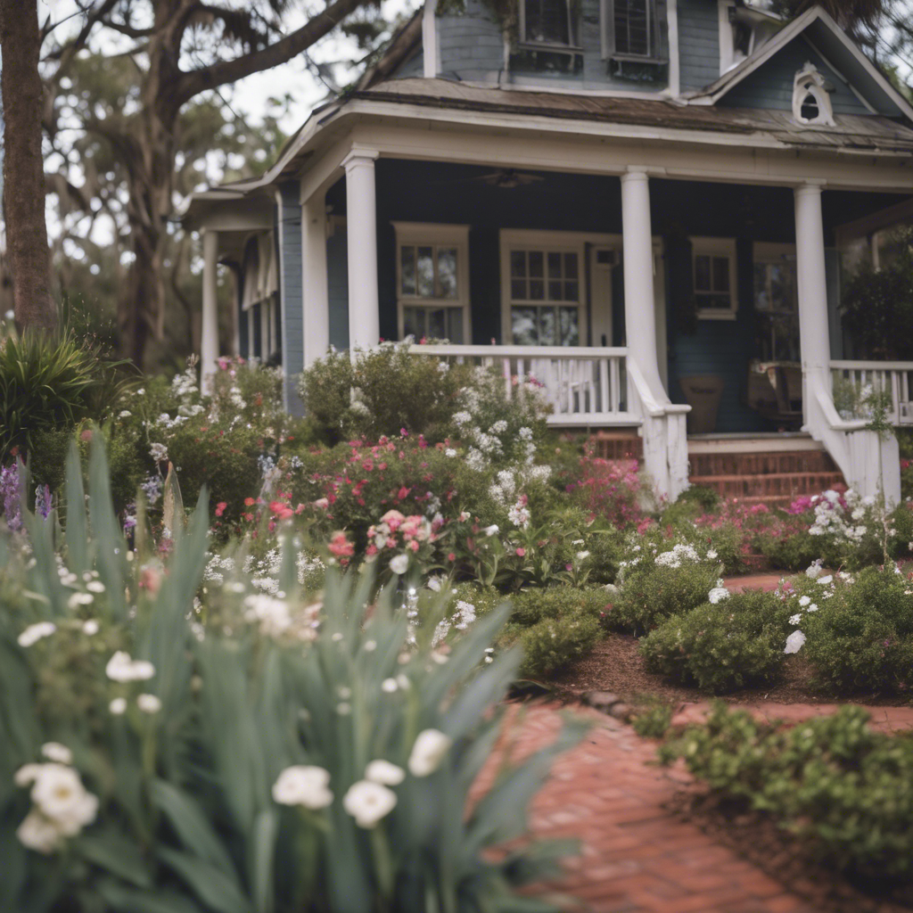 Front Yard Cottage Garden in Pensacola