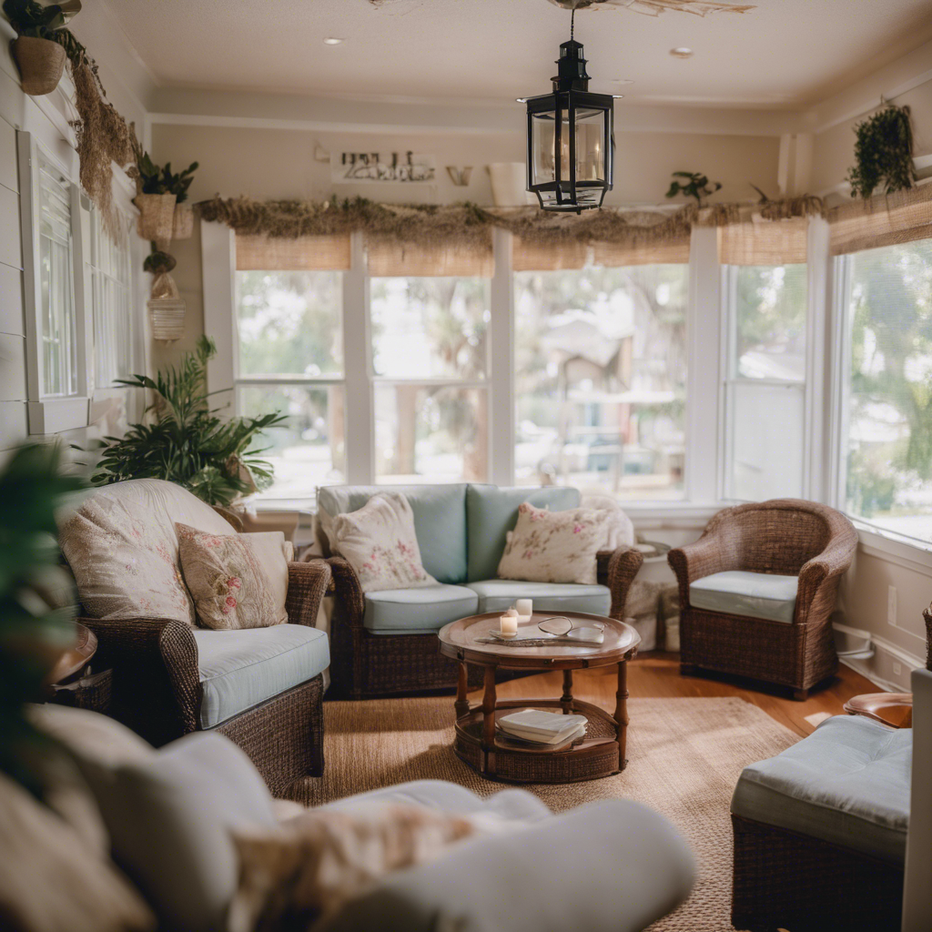 Cozy Cottage Seating Area in Pensacola