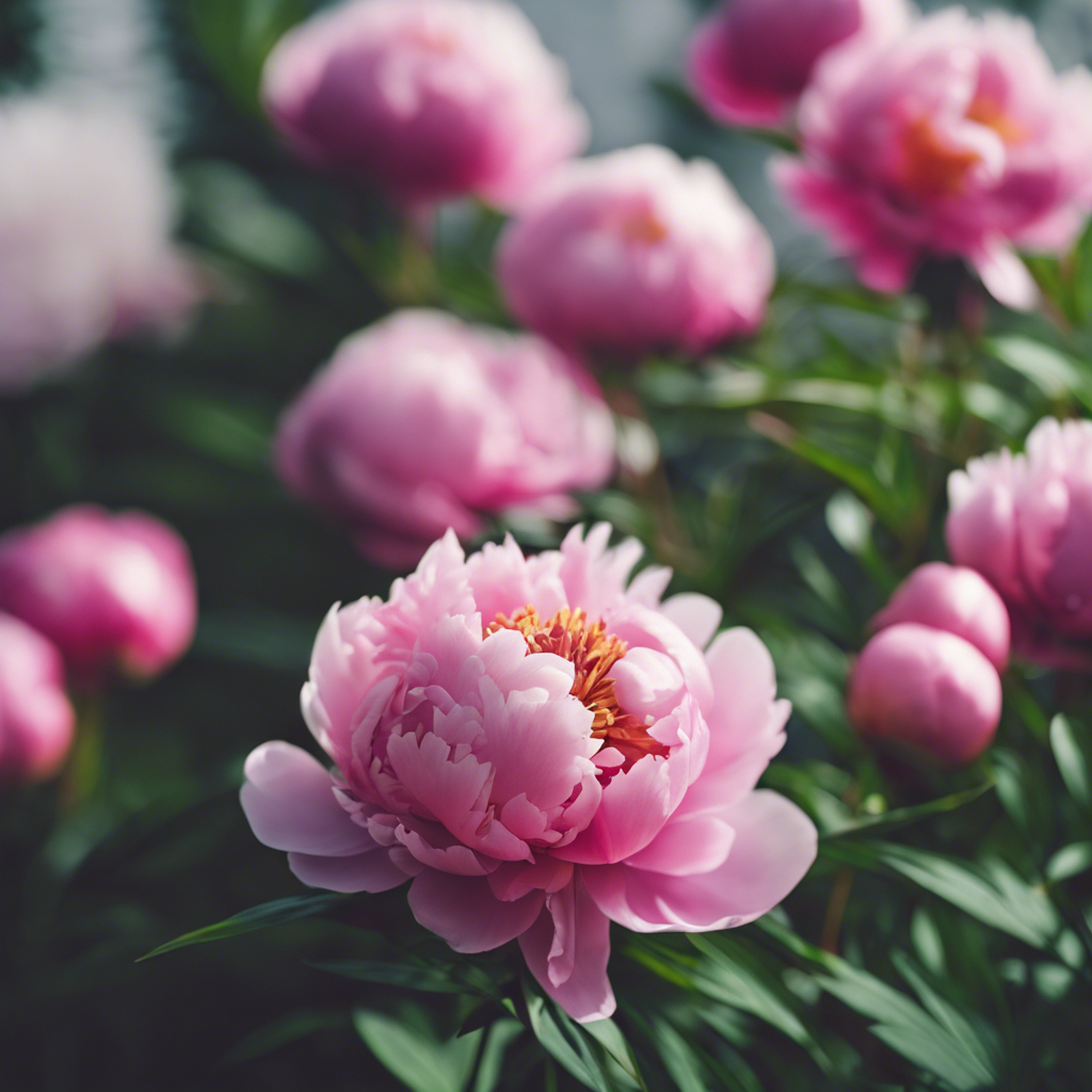 Peonies (Paeonia spp.)