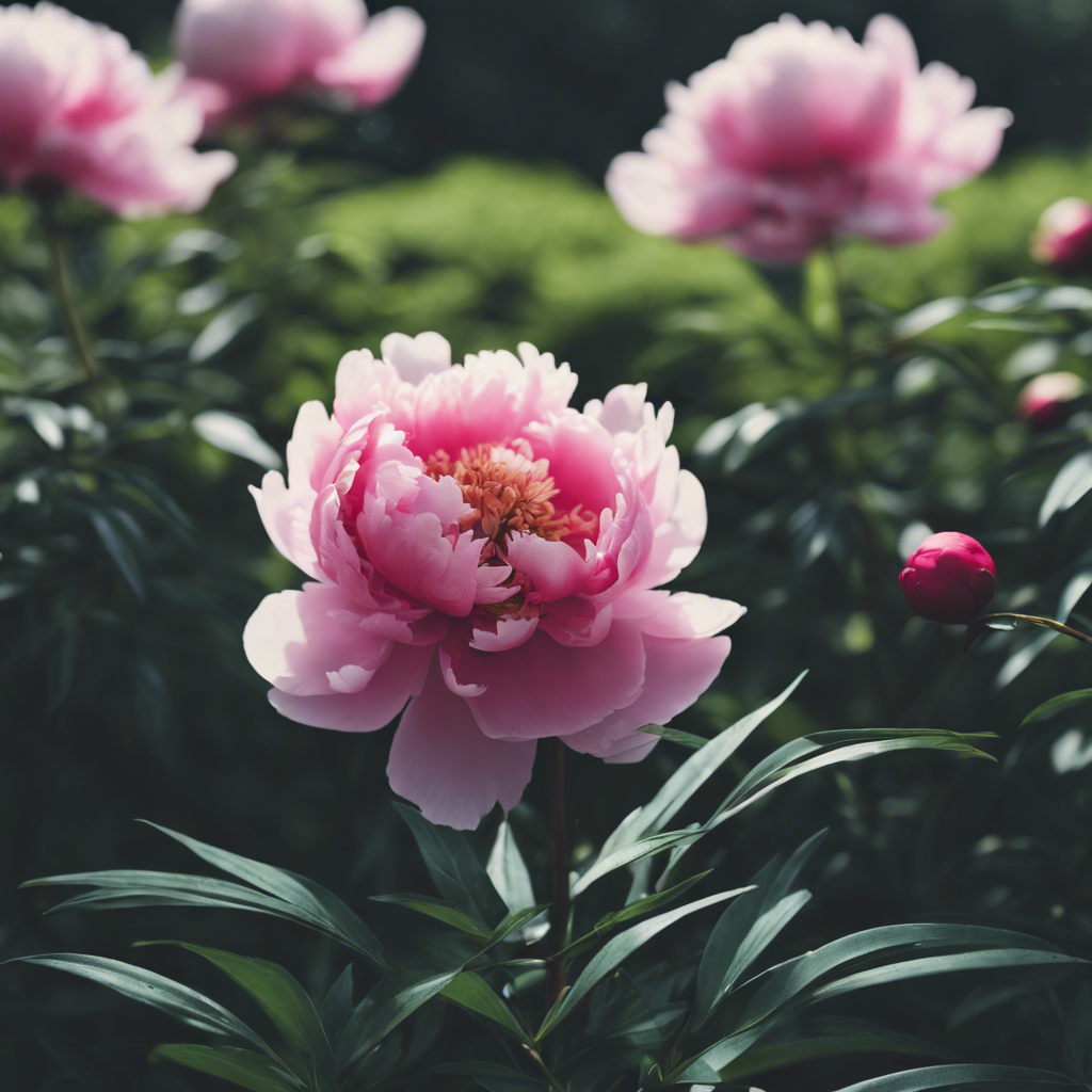 Peony (Paeonia lactiflora)