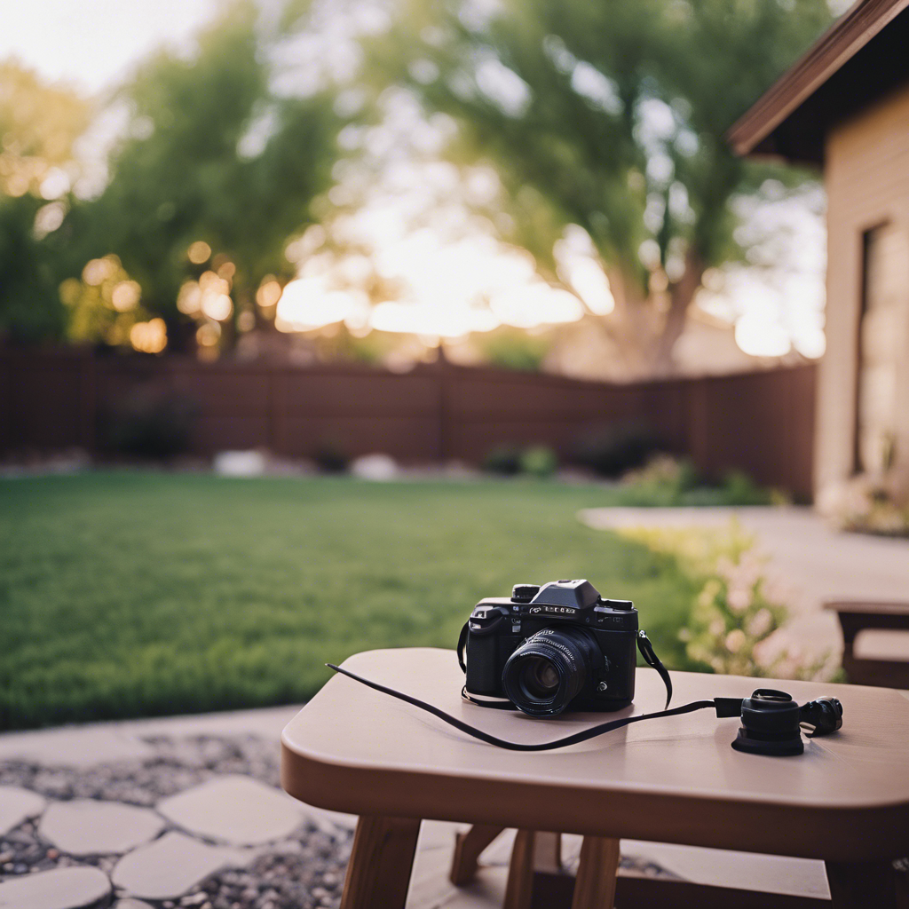 Modern back yard in Peoria