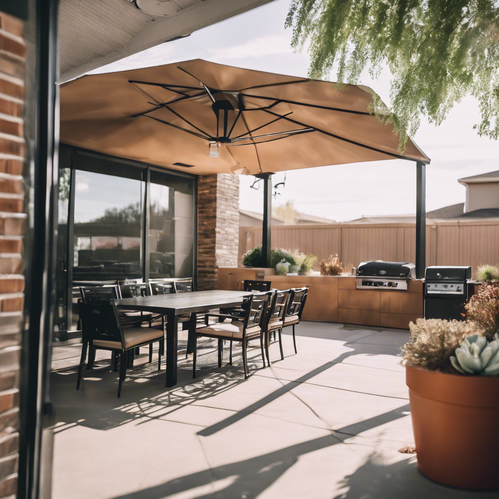 Modern patio in Peoria