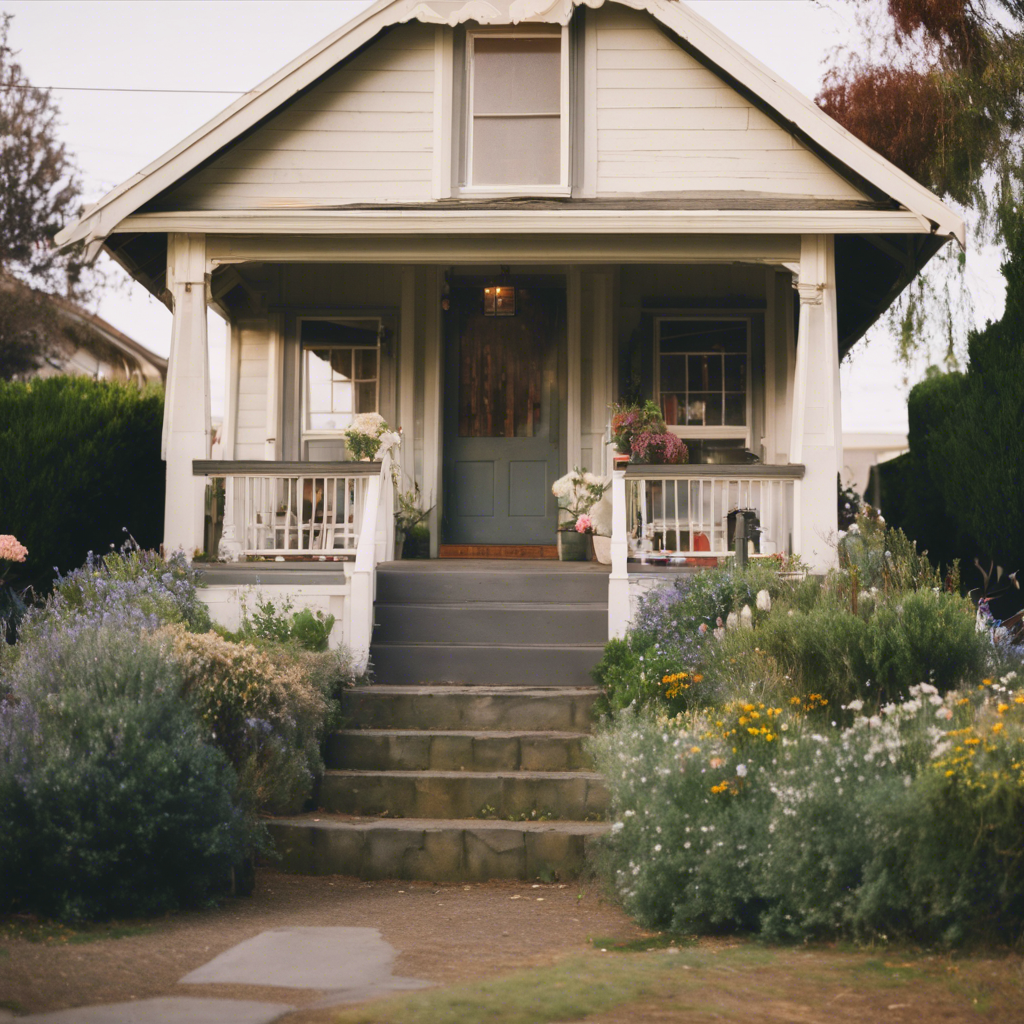 Cottage Front Yard in Petaluma