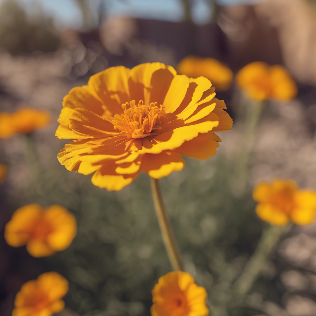 Desert Marigold (Baileya multiradiata)