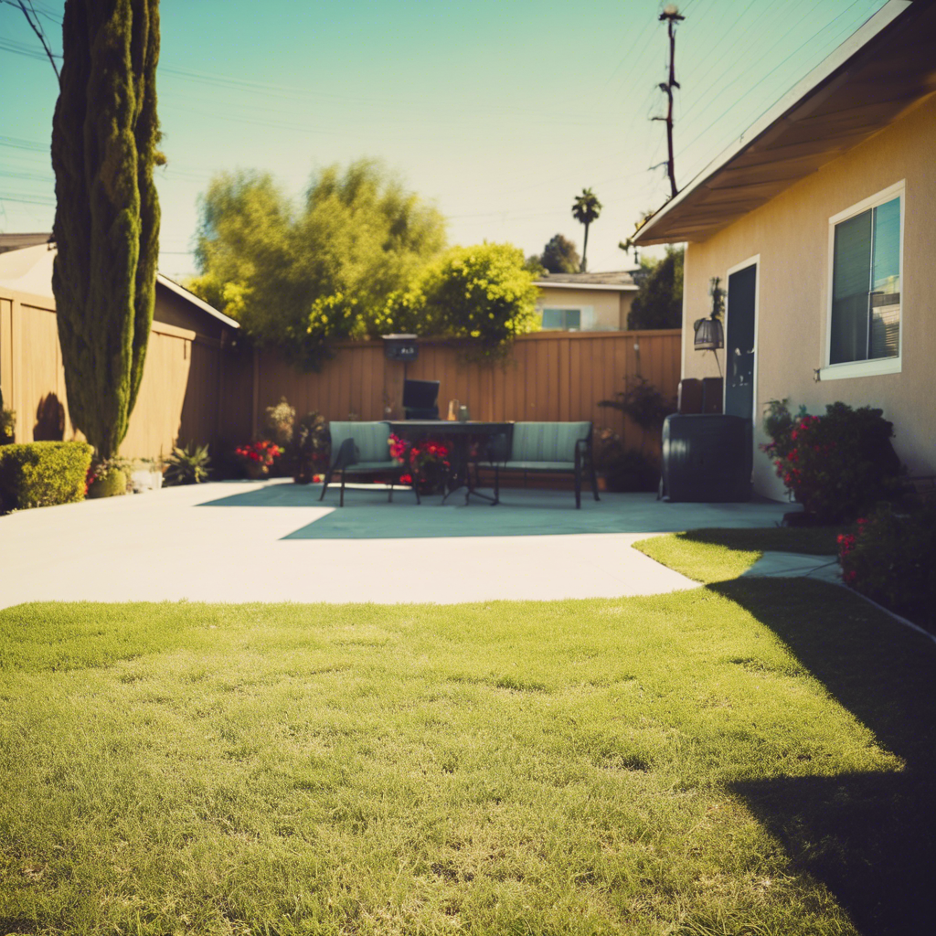 Modern Back Yard in Pico Rivera