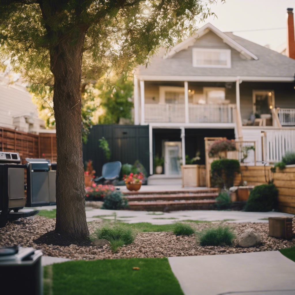 Modern Back Yard in Pittsburg